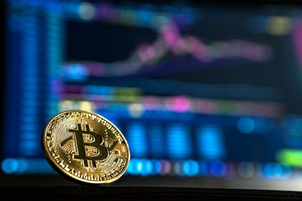 Bitcoin and digital security concept from Unsplash